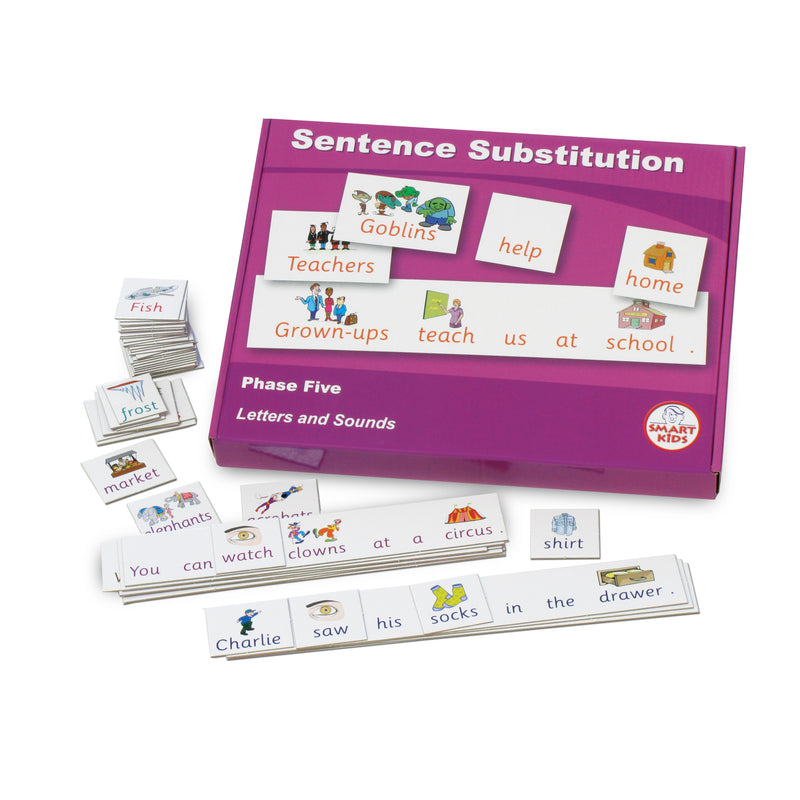 Sentence Substitution Phase Five Set 2