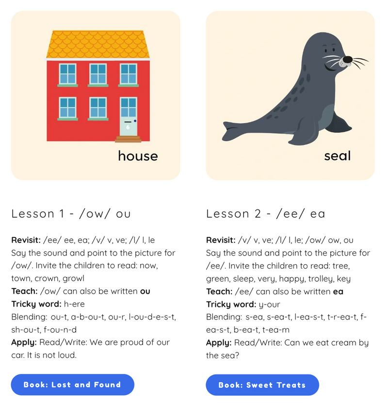 Letters and Sounds Online Book And Worksheet Library